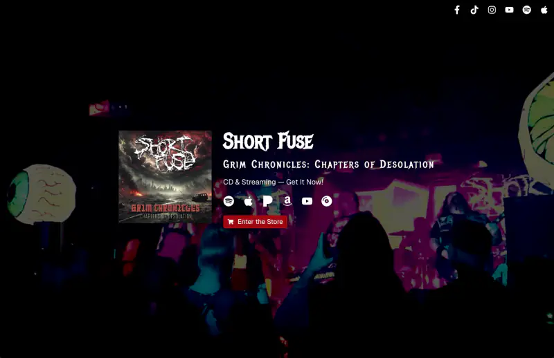 Metal Band
Website thumbnail