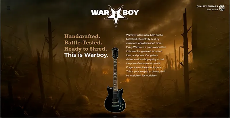 Warboy Guitars
Custom Shop thumbnail